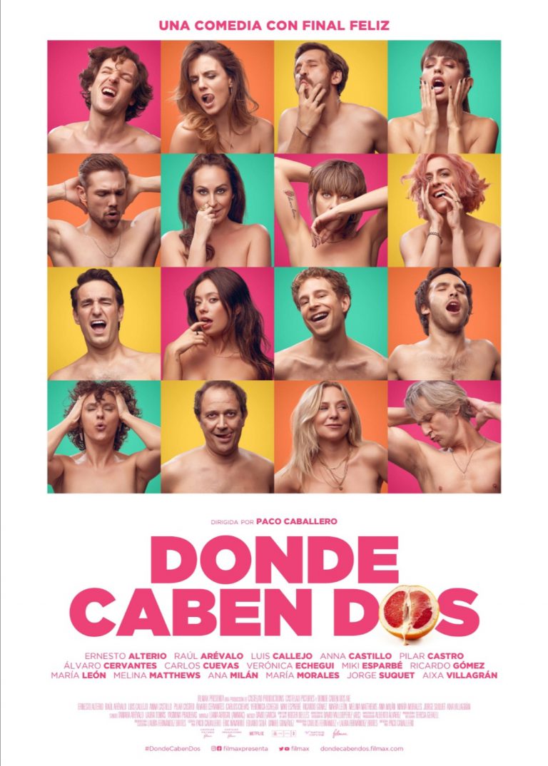 PÓster De La PelÍcula “donde Caben Dos” Que Cuenta Con Uno De Los Repartos MÁs Atractivos Del 